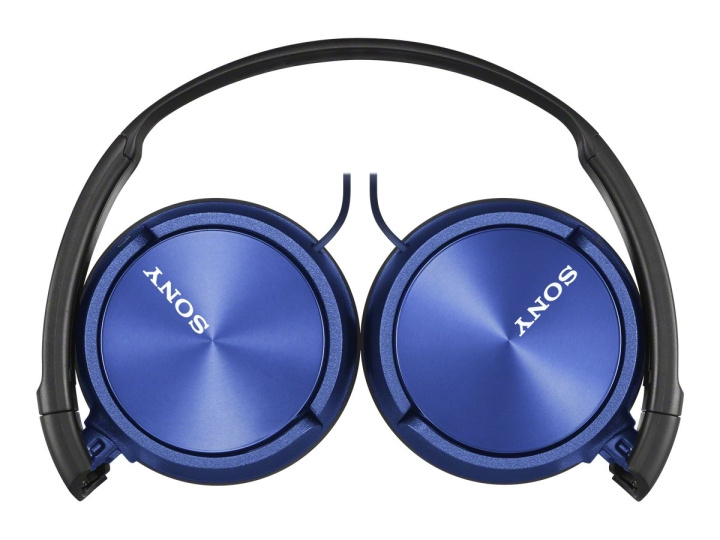 Sony MDR ZX310 trådbundna hörlurar Svart Blå i gruppen HEMELEKTRONIK / Ljud & Bild / Hörlurar & Tillbehör / Hörlurar hos TP E-commerce Nordic AB (C67252)