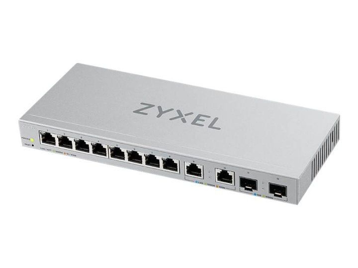 ZyXEL XGS1210-12 Switch 12-port 2.5 Gigabit Ethernet i gruppen DATORER & KRINGUTRUSTNING / Nätverk / Switchar hos TP E-commerce Nordic AB (C67280)