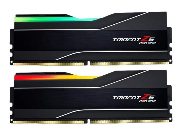G.Skill Trident Z5 Neo RGB DDR5 64GB kit 6000MHz CL30 Icke-ECC i gruppen DATORER & KRINGUTRUSTNING / Datorkomponenter / RAM-minnen / DDR5 hos TP E-commerce Nordic AB (C67283)