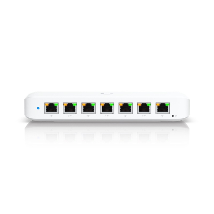 Ubiquiti UniFi Switch Ultra 210W Switch 8-port Gigabit Ethernet PoE++ i gruppen DATORER & KRINGUTRUSTNING / Nätverk / Switchar hos TP E-commerce Nordic AB (C67463)