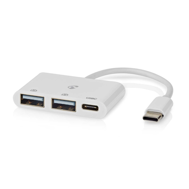 Nedis USB-hubb | 1x USB-C™ | 1x USB-C™ / 2x USB 2.0 A Female | 3-Port port(s) | USB ström i gruppen DATORER & KRINGUTRUSTNING / Datortillbehör / USB-hubbar hos TP E-commerce Nordic AB (C67503)