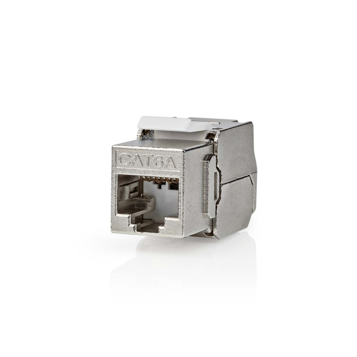 Nedis Keystone | CAT6a | RJ45 Hona | S/FTP | Metall | Låda i gruppen DATORER & KRINGUTRUSTNING / Datorkablar / Nätverkskablar / Adaptrar & Skarvdon hos TP E-commerce Nordic AB (C67512)