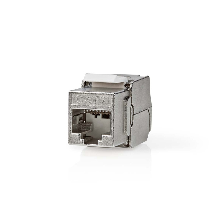 Nedis Keystone | CAT7 | RJ45 Hona | S/FTP | Metall | Låda i gruppen DATORER & KRINGUTRUSTNING / Datorkablar / Nätverkskablar / Adaptrar & Skarvdon hos TP E-commerce Nordic AB (C67513)