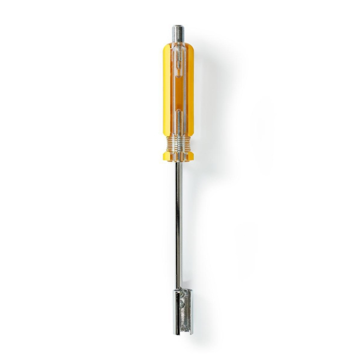 Nedis Installationsverktyg för Antennkabel | Screw Driver | Gul / Transparent | ABS i gruppen HEMELEKTRONIK / Kablar & Adaptrar / Antennkablar & Tillbehör / Tillbehör hos TP E-commerce Nordic AB (C67573)