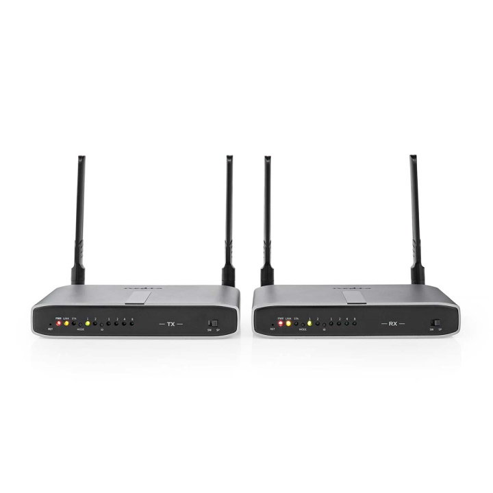 Nedis Trådlöst HDMI ™ sändare | Wi-Fi | 5.15 - 5.85 MHz | 100.0 m (siktlinje) | Maximal upplösning: Full HD 1080p | 6.75 Gbps | IR retur funktion | ABS | Antracit i gruppen HEMELEKTRONIK / Kablar & Adaptrar / HDMI / Adaptrar hos TP E-commerce Nordic AB (C67623)