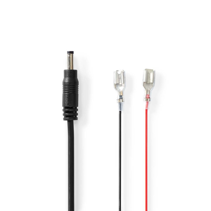 Nedis Strömkabel | DC Hona | F1 | Rak | Rak | Koppar | 2.00 m | Rund | PVC | Svart | Presentbox i gruppen DATORER & KRINGUTRUSTNING / Datorkablar / Interna / Strömkablar & Adaptrar hos TP E-commerce Nordic AB (C67632)