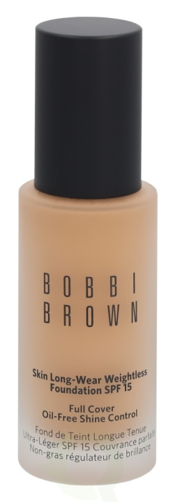 Bobbi Brown Skin Long-Wear Weightless Foundation SPF15 30 ml Cool Natural i gruppen SKÖNHET & HÄLSA / Makeup / Basmakeup / Foundation hos TP E-commerce Nordic AB (C67735)