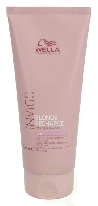 Wella Invigo - Blonde Recharge Conditioner 200 ml Cool i gruppen SKÖNHET & HÄLSA / Hår & Styling / Hårvårdsprodukter / Balsam hos TP E-commerce Nordic AB (C67762)