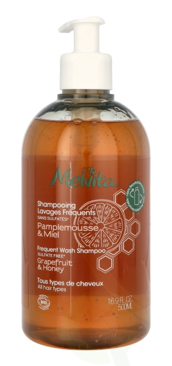 Melvita Frequent Wash Shampoo 500 ml i gruppen SKÖNHET & HÄLSA / Hår & Styling / Hårvårdsprodukter / Schampo hos TP E-commerce Nordic AB (C67787)
