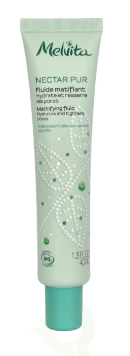 Melvita Nectar Pur Mattifying Fluid 40 ml i gruppen SKÖNHET & HÄLSA / Hudvård / Ansiktsvård / Dagkräm hos TP E-commerce Nordic AB (C67800)
