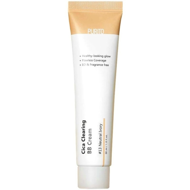 Purito Cica Clearing BB Cream #13 Neutral Ivory 30ml i gruppen SKÖNHET & HÄLSA / Makeup / Basmakeup / CC/BB Cream hos TP E-commerce Nordic AB (C67822)