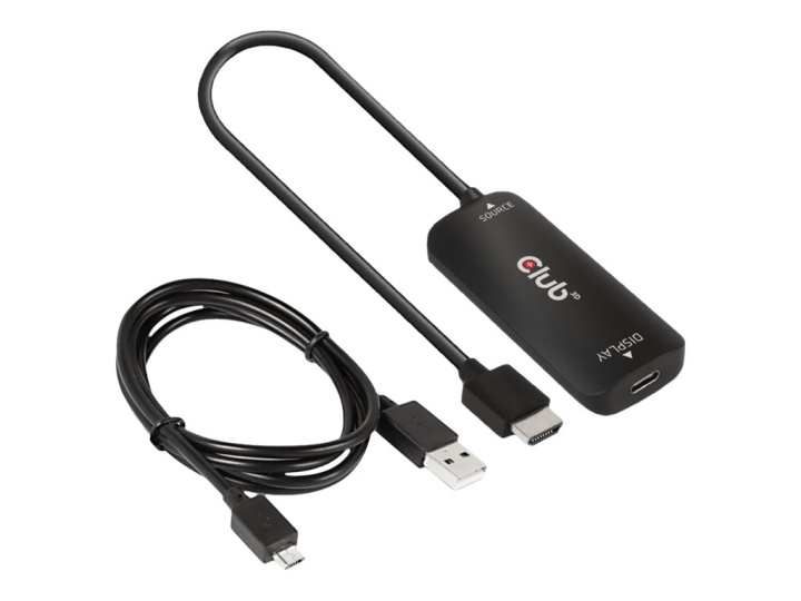 Club 3D Videoadapter 26cm i gruppen HEMELEKTRONIK / Kablar & Adaptrar / HDMI / Adaptrar hos TP E-commerce Nordic AB (C67844)
