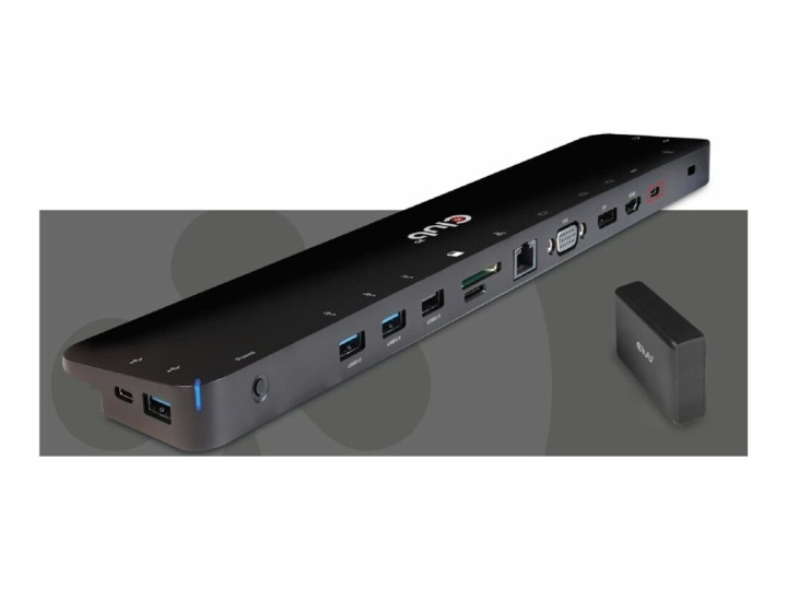 Club 3D CSV-1565 Dockingstation i gruppen DATORER & KRINGUTRUSTNING / Bärbara datorer & tillbehör / Dockningsstation hos TP E-commerce Nordic AB (C67856)