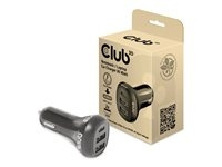 Club 3D 36Watt strömadapter för bil i gruppen SMARTPHONE & SURFPLATTOR / Laddare & Kablar / Billaddare / Billaddare USB hos TP E-commerce Nordic AB (C67867)