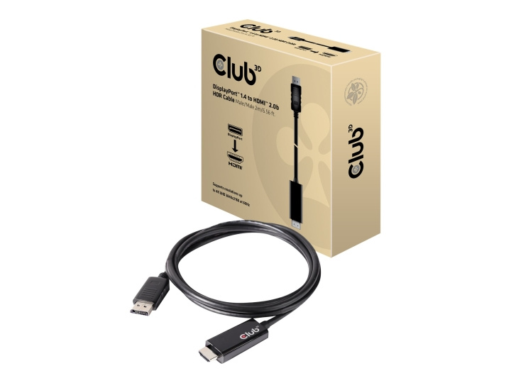 Club 3D Video transformer i gruppen HEMELEKTRONIK / Kablar & Adaptrar / HDMI / Adaptrar hos TP E-commerce Nordic AB (C67893)
