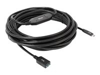 Club 3D USB 3.1 Gen 1 USB Type-C-kabel 10 m svart i gruppen DATORER & KRINGUTRUSTNING / Datorkablar / USB-kablar / USB-C hos TP E-commerce Nordic AB (C67927)