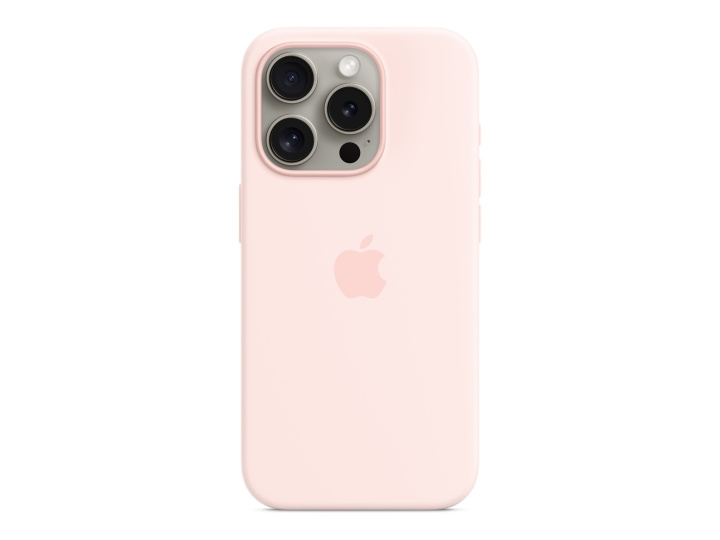 Apple Skyddsfodral Ljusrosa Apple iPhone 15 Pro i gruppen SMARTPHONE & SURFPLATTOR / Mobilskydd / Apple / iPhone 15 hos TP E-commerce Nordic AB (C67974)