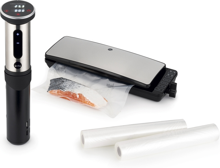 Wilfa SVB1-1200S Sous Vide Kit - sous vide-cirkulator och vakuumförpackare i gruppen HEM, HUSHÅLL & TRÄDGÅRD / Hushållsmaskiner / Sous Vide hos TP E-commerce Nordic AB (C68034)