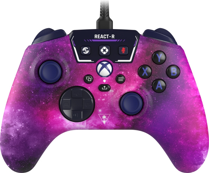 Turtle Beach React-R sonisk spelkontroll, Nebula, Xbox / PC i gruppen HEMELEKTRONIK / Spelkonsoler & Tillbehör / Xbox Series X/S / Tillbehör hos TP E-commerce Nordic AB (C68117)