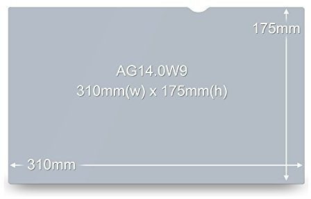 3M Antireflexfilter bländskydd för 14
