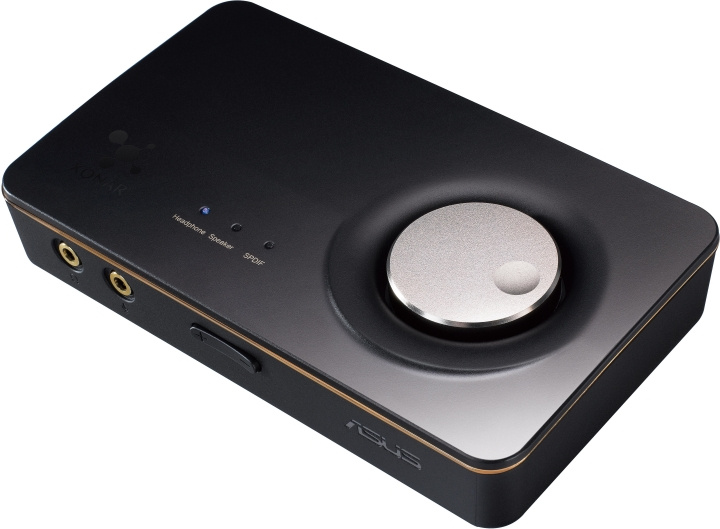 ASUS Xonar U7MKII USB-ljudkort, svart i gruppen DATORER & KRINGUTRUSTNING / Datorkomponenter / Ljudkort hos TP E-commerce Nordic AB (C68251)