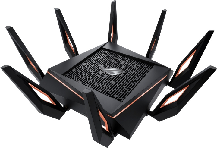 ASUS ROG GT-AX11000 Tri-band Wi-Fi 6 router i gruppen DATORER & KRINGUTRUSTNING / Nätverk / Routrar hos TP E-commerce Nordic AB (C68259)
