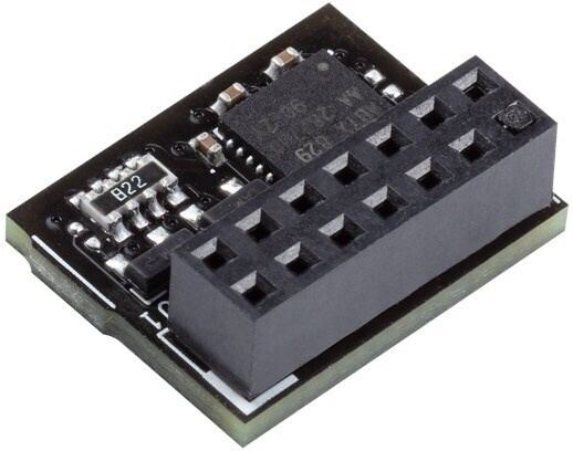 ASUS TPM-SPI-modul i gruppen DATORER & KRINGUTRUSTNING / Datortillbehör / Övrigt hos TP E-commerce Nordic AB (C68280)