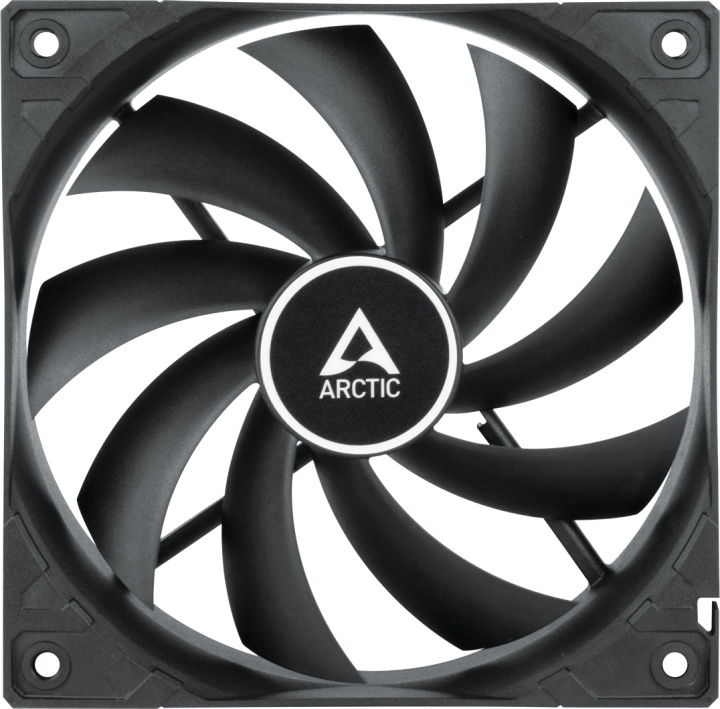 Arctic Cooling Arctic F12 PWM PST-fläkt, 120 mm, svart i gruppen DATORER & KRINGUTRUSTNING / Datorkomponenter / Kylning / Chassifläktar hos TP E-commerce Nordic AB (C68343)