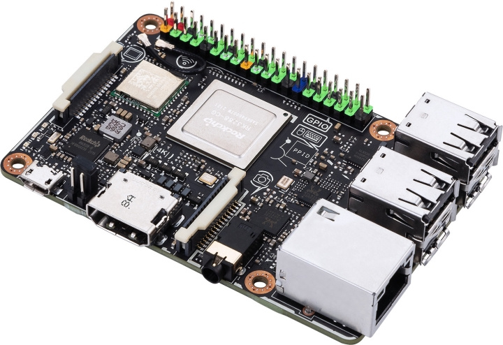 ASUS Tinker Board R2.0 - en enkortsdator i gruppen DATORER & KRINGUTRUSTNING / Datortillbehör / Övrigt hos TP E-commerce Nordic AB (C68418)