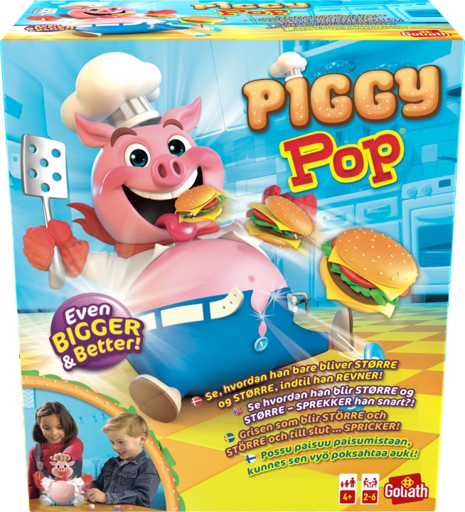 Toyrock Piggy Pop-spel i gruppen LEKSAKER, BARN- & BABYPRODUKTER / Spel / Barnspel hos TP E-commerce Nordic AB (C68443)