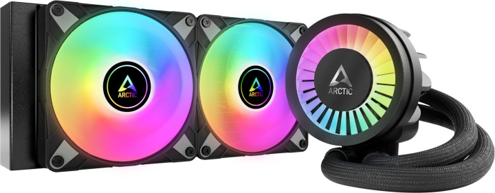 Arctic Cooling Arctic Liquid Freezer III 240 ARGB vätskekylningssystem, svart i gruppen DATORER & KRINGUTRUSTNING / Datorkomponenter / Kylning / Processorkylare hos TP E-commerce Nordic AB (C68573)