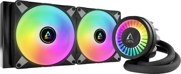 Arctic Cooling Arctic Liquid Freezer III 280 ARGB vätskekylningssystem, svart i gruppen DATORER & KRINGUTRUSTNING / Datorkomponenter / Kylning / Processorkylare hos TP E-commerce Nordic AB (C68574)