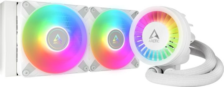 Arctic Cooling Arctic Liquid Freezer III 240 ARGB vätskekylningssystem, vit i gruppen DATORER & KRINGUTRUSTNING / Datorkomponenter / Kylning / Processorkylare hos TP E-commerce Nordic AB (C68578)
