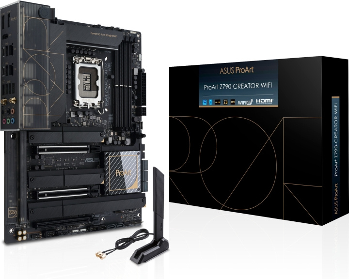 ASUS ProArt Z790-CREATOR WIFI LGA 1700 ATX-moderkort i gruppen DATORER & KRINGUTRUSTNING / Datorkomponenter / Moderkort hos TP E-commerce Nordic AB (C68639)