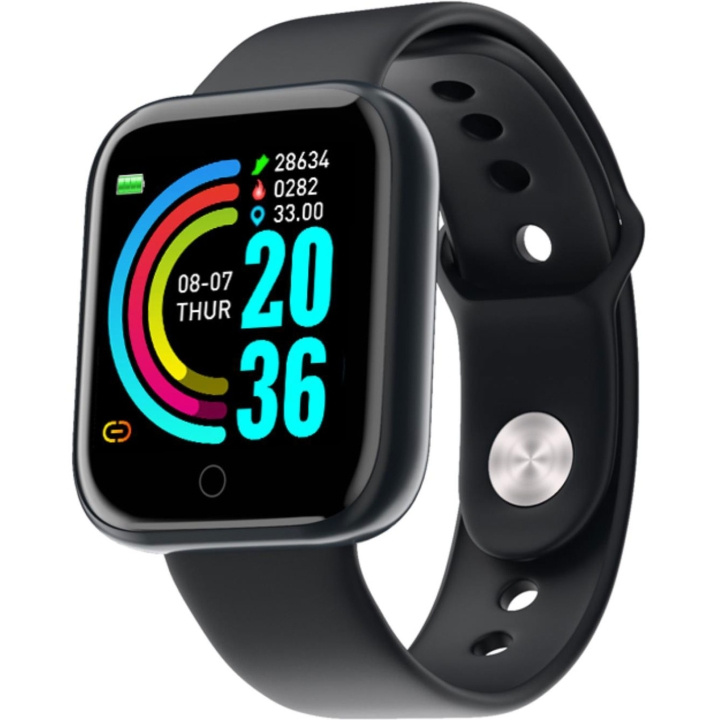 Celly Trainerbeat Smartwatch Svart i gruppen SPORT, FRITID & HOBBY / Smartwatch & Aktivitetsarmband / Aktivitetsarmband hos TP E-commerce Nordic AB (C68771)