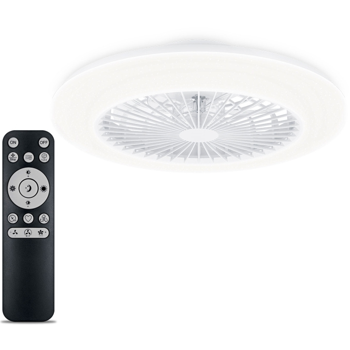 Philips Amigo Takfläkt med LED-belysning Varm-/kallvitt 4000 lm i gruppen HEM, HUSHÅLL & TRÄDGÅRD / Fläktar & Klimatprodukter / Golvfläktar hos TP E-commerce Nordic AB (C68772)