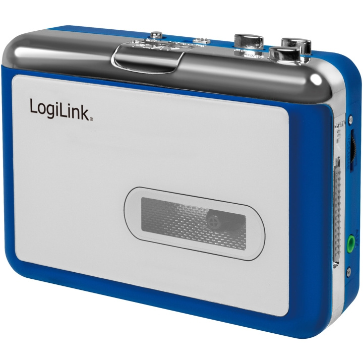 LogiLink Kassettbandspelare för Bluetooth-hörlurar/högtalare i gruppen HEMELEKTRONIK / Ljud & Bild / Hemmabio, HiFi & Bärbart / Bärbar musikspelare / CD-spelare hos TP E-commerce Nordic AB (C68803)