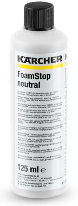 Kärcher Anti-skummedel för absorberande ångrengörare, 125 ml i gruppen HEM, HUSHÅLL & TRÄDGÅRD / Städprodukter / Rengöringsmedel hos TP E-commerce Nordic AB (C68860)