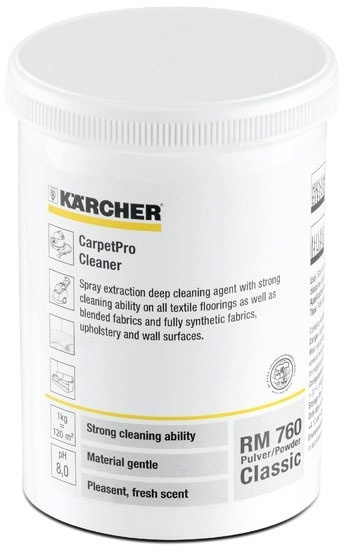 Kärcher RM760 tvättpulver för textil i gruppen HEM, HUSHÅLL & TRÄDGÅRD / Städprodukter / Rengöringsmedel hos TP E-commerce Nordic AB (C68873)