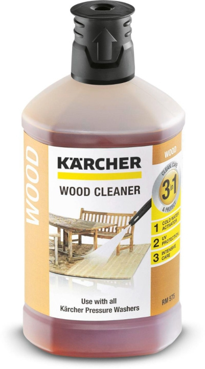 Kärcher 3 i 1 RM 612 trärengöringsmedel, 1l i gruppen HEM, HUSHÅLL & TRÄDGÅRD / Städprodukter / Rengöringsmedel hos TP E-commerce Nordic AB (C68879)