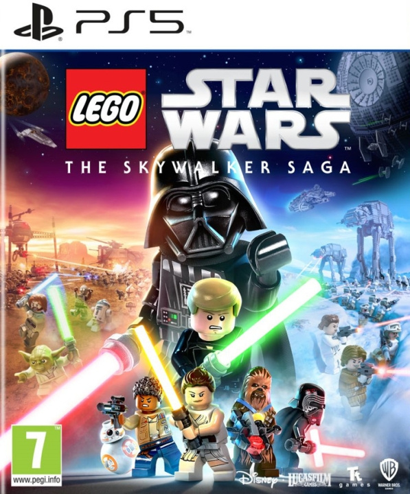 WB Games LEGO Star Wars: The Skywalker Saga spel, PS5 i gruppen HEMELEKTRONIK / Spelkonsoler & Tillbehör / Sony PlayStation 5 / Spel hos TP E-commerce Nordic AB (C68952)