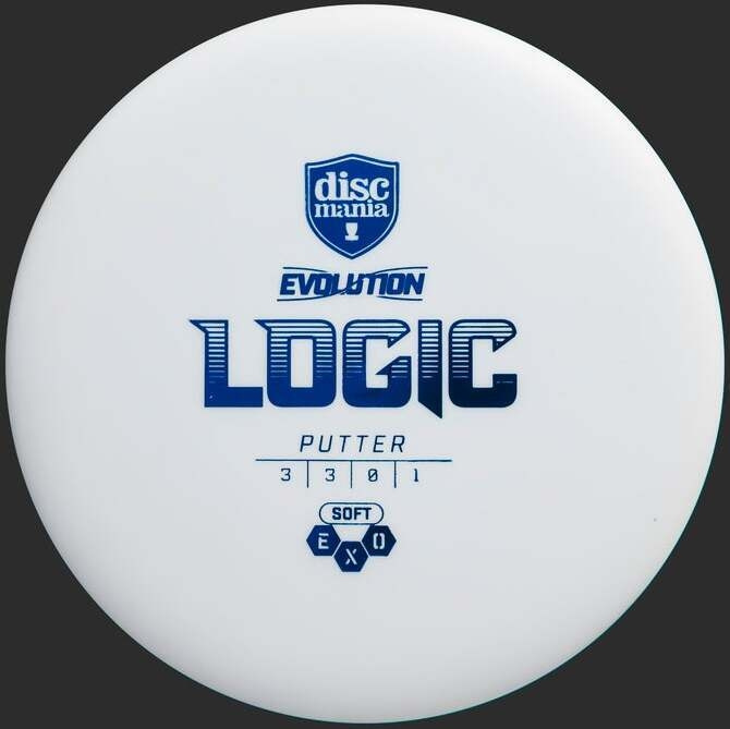 Discmania Evolution Soft Exo Logic putter i gruppen SPORT, FRITID & HOBBY / Sportutrustning / Frisbeegolf hos TP E-commerce Nordic AB (C69031)