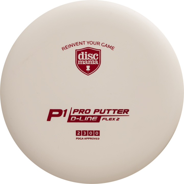 Discmania Originals D-line P1 putter, flex 2 i gruppen SPORT, FRITID & HOBBY / Sportutrustning / Frisbeegolf hos TP E-commerce Nordic AB (C69063)