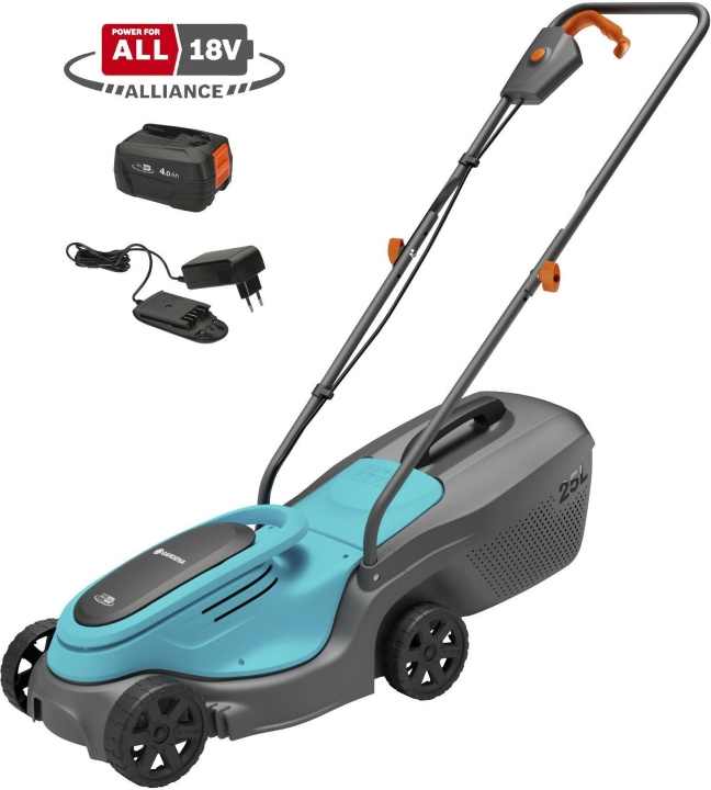 GARDENA PowerMax 30/18V P4A sladdlös gräsklippare i gruppen HEM, HUSHÅLL & TRÄDGÅRD / Trädgårdsprodukter / Trädgårdsredskap hos TP E-commerce Nordic AB (C69076)