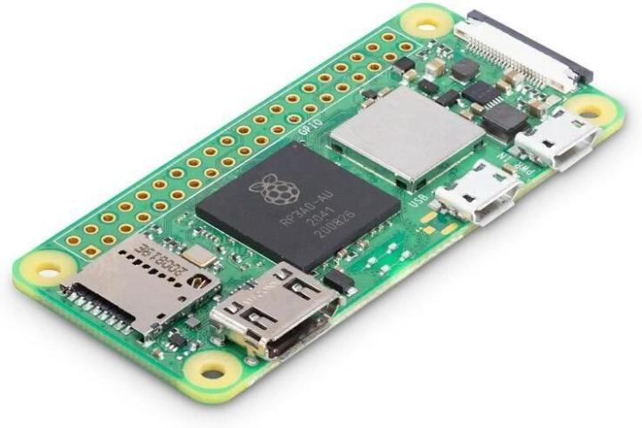 Raspberry Pi Zero 2W - en enkortsdator i gruppen DATORER & KRINGUTRUSTNING / Datorkomponenter / Raspberry Pi hos TP E-commerce Nordic AB (C69127)