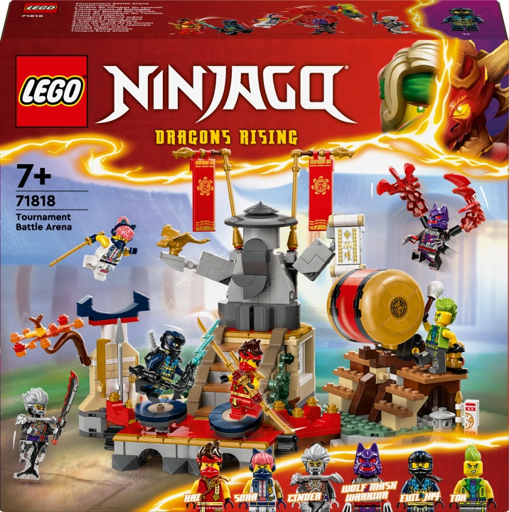 LEGO Ninjago 71818 - Stridsarena för turnering i gruppen LEKSAKER, BARN- & BABYPRODUKTER / Leksaker / Byggleksaker / Lego hos TP E-commerce Nordic AB (C69256)