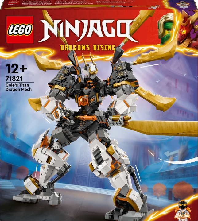 LEGO Ninjago 71821 - Coles robot med titandrake i gruppen LEKSAKER, BARN- & BABYPRODUKTER / Leksaker / Byggleksaker / Lego hos TP E-commerce Nordic AB (C69258)
