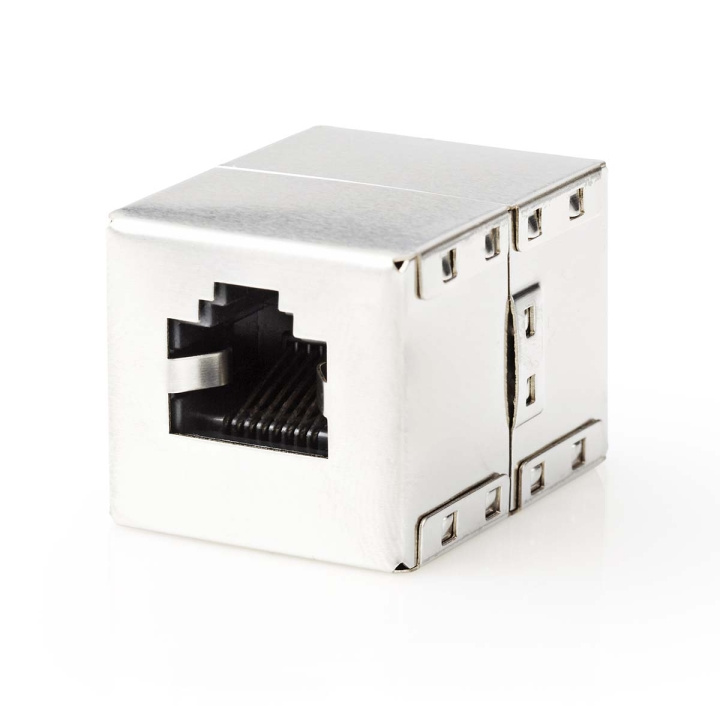 Nedis Nätverkskoppling | CAT5e / CAT6 | Skärmad | RJ45 Hona | RJ45 Hona | Rak | Metall | Låda i gruppen DATORER & KRINGUTRUSTNING / Nätverk / Accesspunkter hos TP E-commerce Nordic AB (C69326)