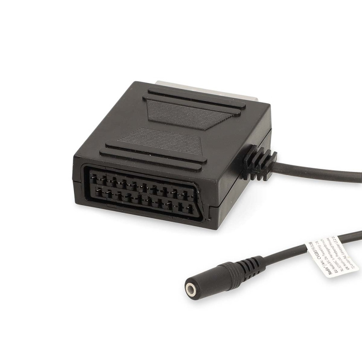 Nedis SCART-kabel | SCART Hane | SCART Hona / 3.5 mm Hona | Nickelplaterad | 480p | 0.20 m | Rund | PVC | Svart | Låda i gruppen HEMELEKTRONIK / Kablar & Adaptrar / Scart hos TP E-commerce Nordic AB (C69341)