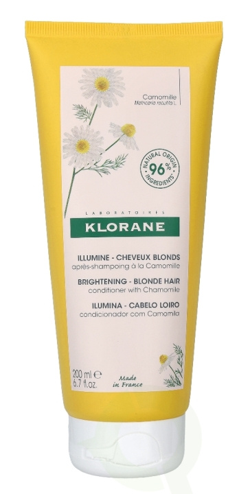 Klorane Blond Highlights Conditioner With Cham. 200 ml i gruppen SKÖNHET & HÄLSA / Hår & Styling / Hårvårdsprodukter / Balsam hos TP E-commerce Nordic AB (C69454)